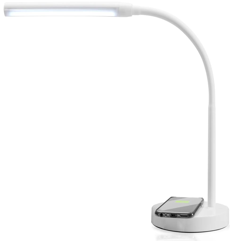 Monzana LED-bureaulamp met telefoonoplader