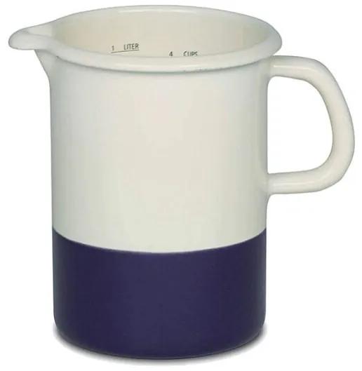 Emaille maatbeker, 1 L