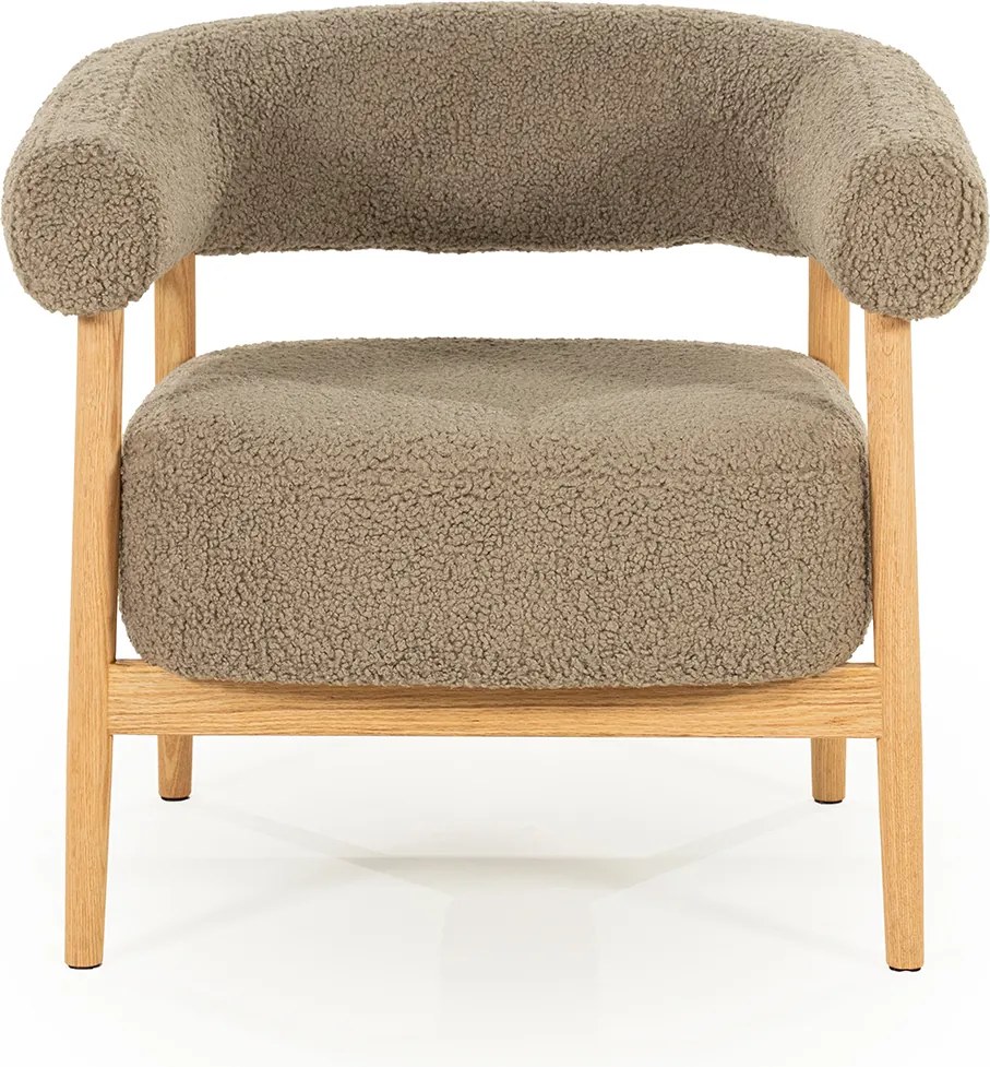 Fauteuil Eiken Frame Taupe