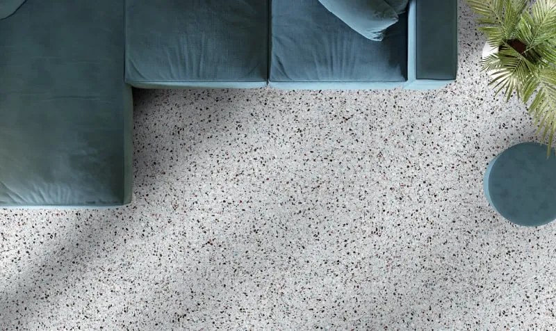 Jabo Medley Sugar terrazzo vloertegel 60x120cm gerectificeerd