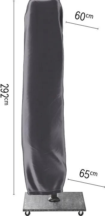 Platinum Aerocover zweefparasolhoes - Ademende hoes voor parasols met rechte mast van diameter 4,0m / 3,5 x 3,5m / 4,0 x 3,0m