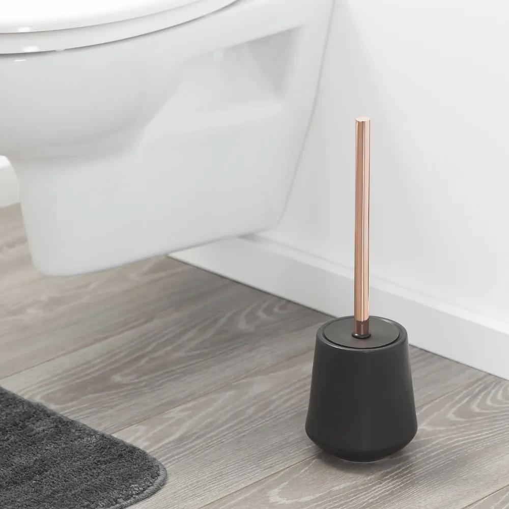 Sealskin Conical toiletborstel porselein zwart