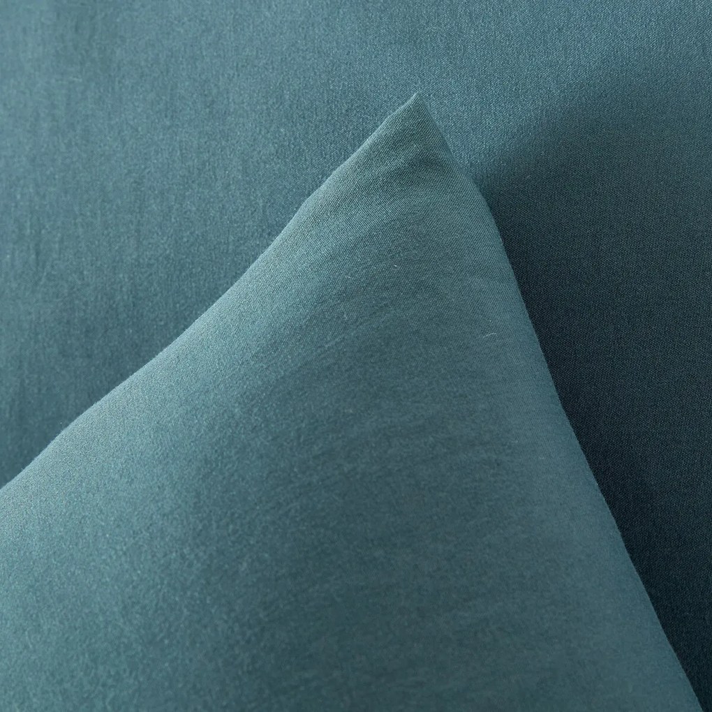 Bedset in gewassen microvezel, recycled polyester