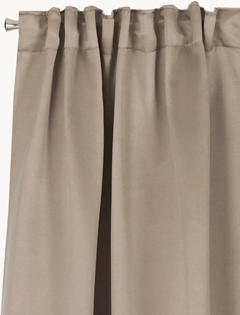 Twill verduisterend multiband gordijn Daniella, B 135 cm