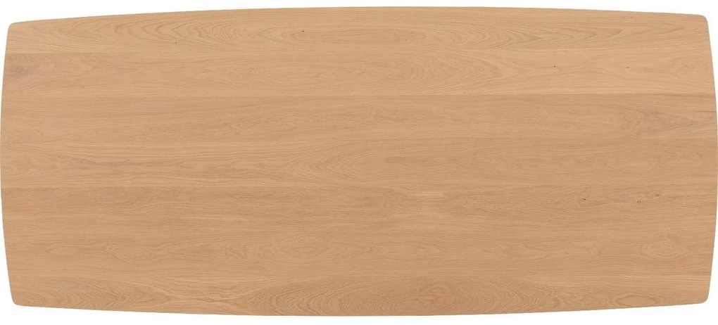 Goossens Excellent Eettafel Uniek, Semi rechthoekig 240 x 100 cm