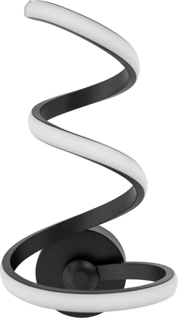 WANDLAMP LED SPRING UP APP829-W ZWART MAT