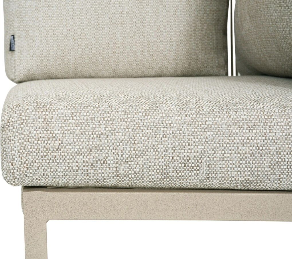 Hoek loungeset 6 personen Rope Taupe  Lifestyle Garden Furniture Biagio