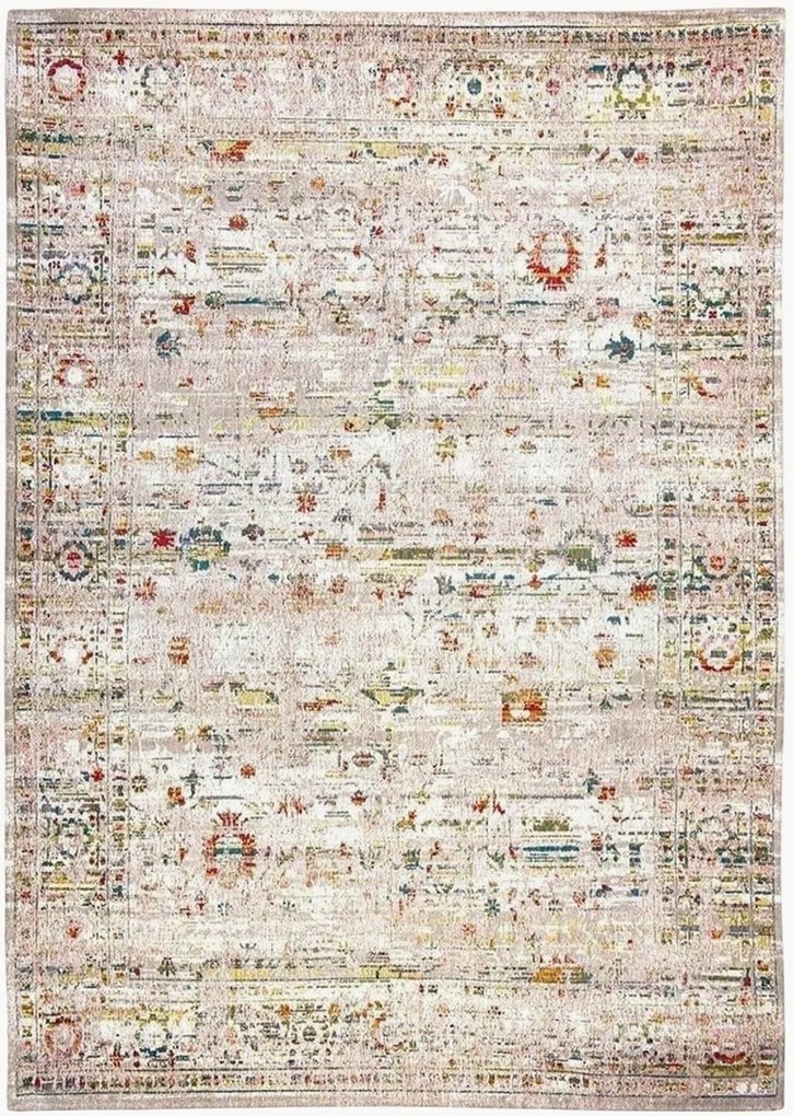 Wasbaar jacquard in- & outdoor vloerkleed Ushak