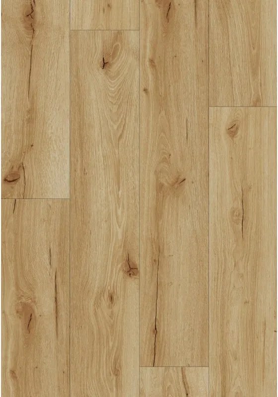 Mexen Beaver Creek monster paneel van SPC-vinyl 6,5 mm, IXPE-onderlaag 1,5 mm, 4 V-voeg, Eik - F1002-S