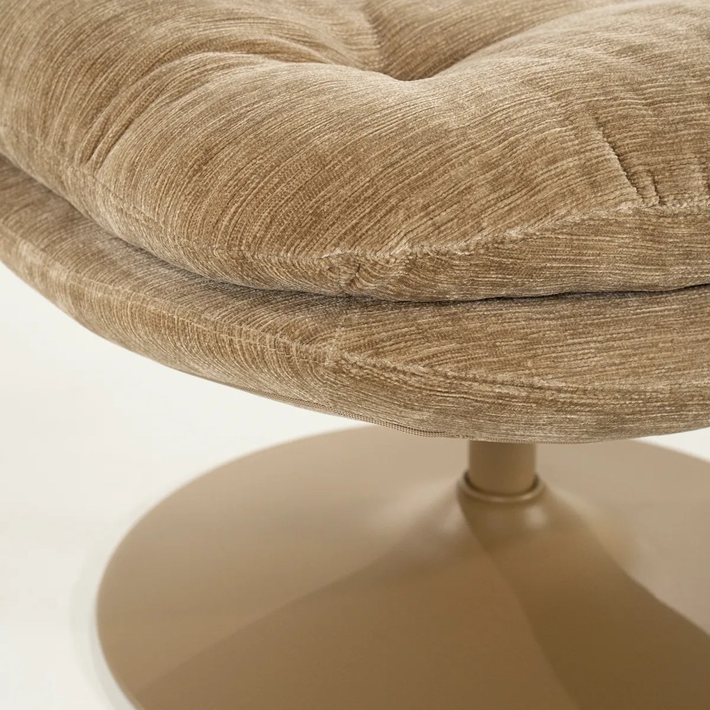Draaibaar Fauteuil Taupe
