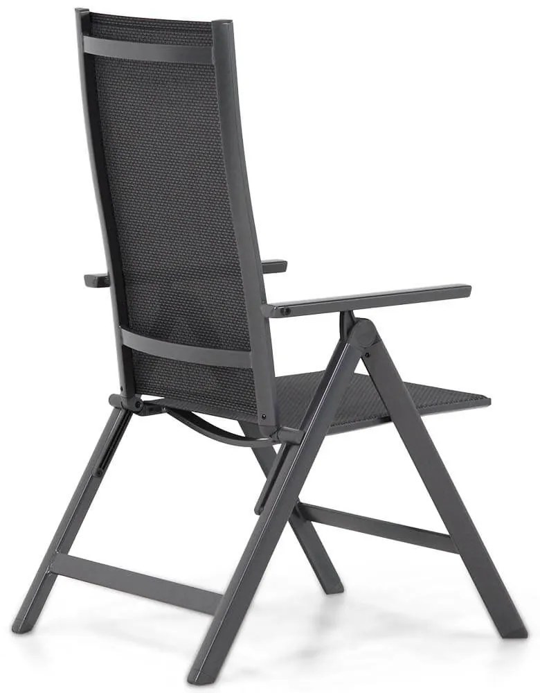 Tuinset 4 personen 180 cm Aluminium/textileen Grijs Hartman Aruba/Pallazo