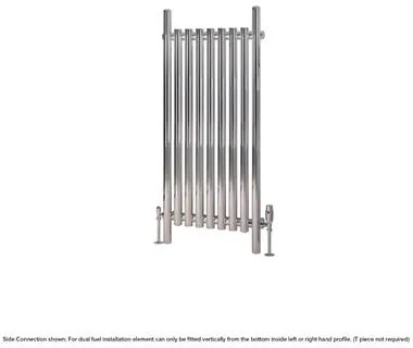 Eastbrook Lambourne horizontale radiator 55x120cm 549W chroom