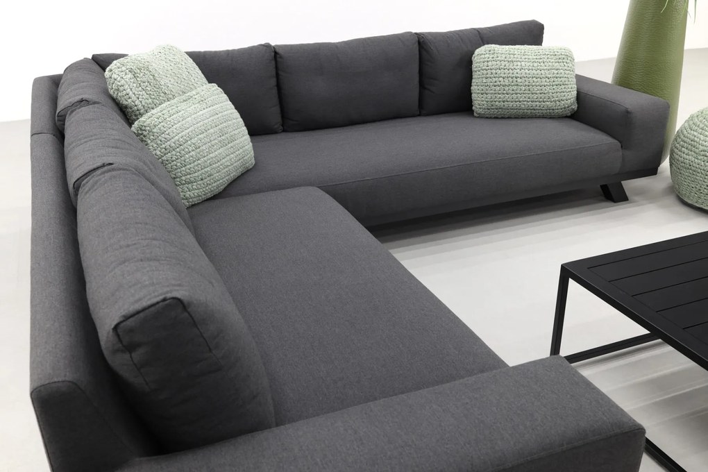 Barcelona/Royalty Sunbrella loungeset - Sooty - 4-delig OP=OP