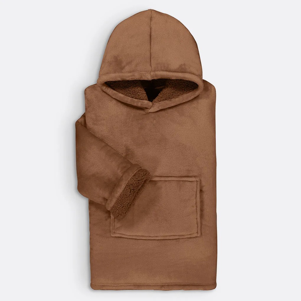 Plaid fleece sweater maat S/M, Javi