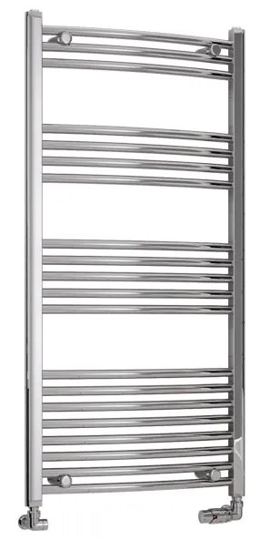 Eastbrook Wendover gebogen handdoekradiator 60x120cm 416W chroom