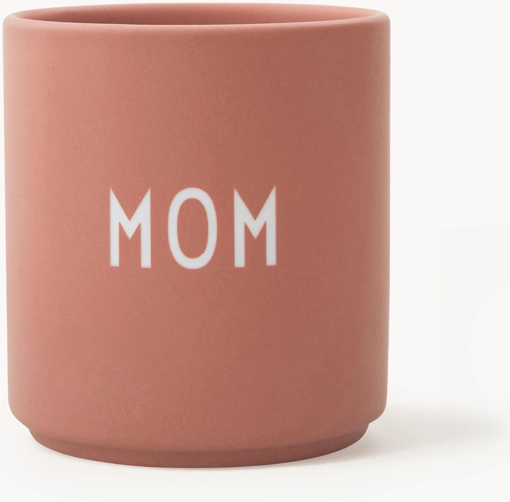 Kopje Favourite Mom/Love met opschrift