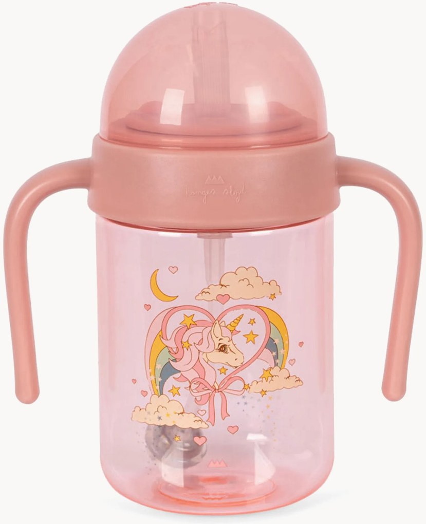 Kinderbeker Horn Stars met rietje