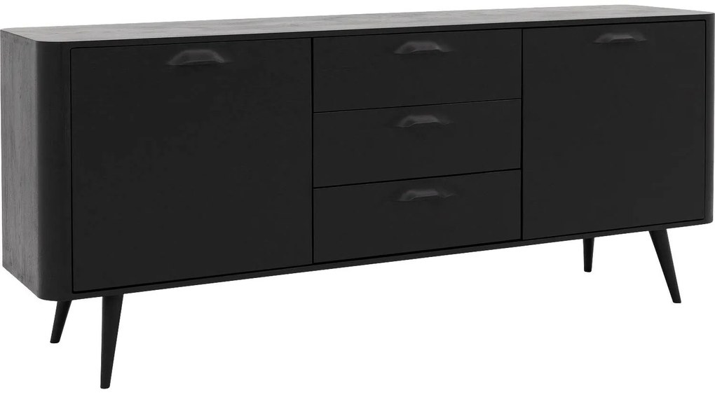 Goossens Dressoir Bjarte, 2 deuren 3 laden