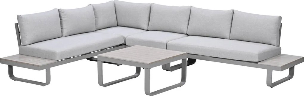 Garden Impressions Diego loungeset 5-delig - taupe - valley sand