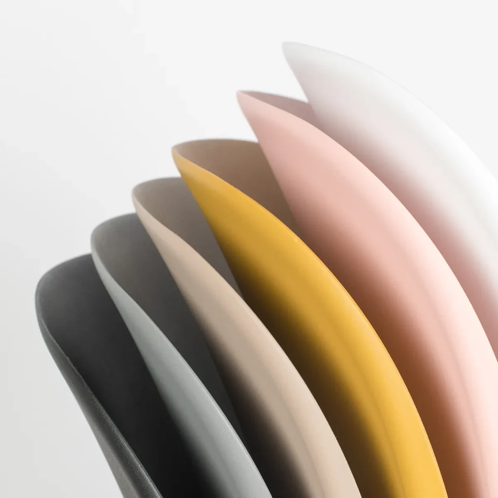 Kunststof Design Stapelstoel Grijs