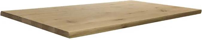 Industrieel tafelblad eiken Natural Line boommotief | 180 x 90 cm | Bladdikte 4,5 cm
