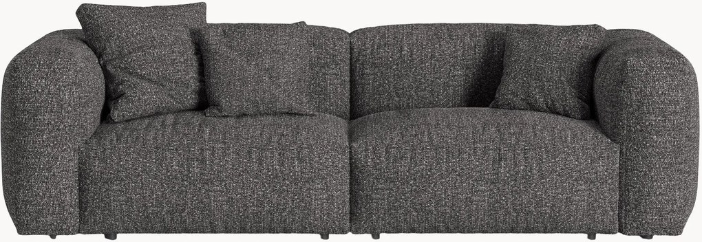 Modulaire bouclé bank Martina (3-zits), B 244 cm