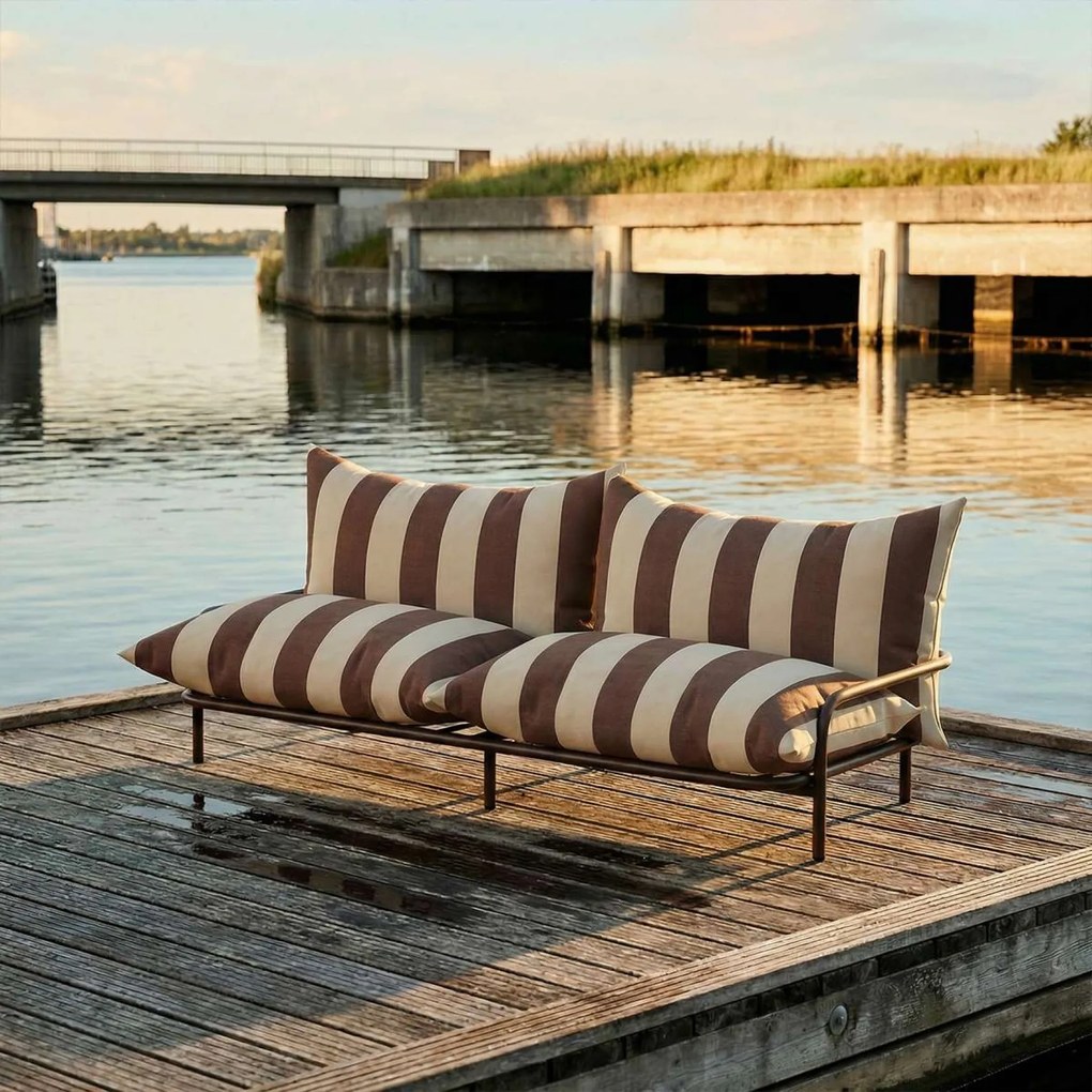 Mollis Lounge Zitzak 2 Seater Outdoor - Renesse Chestnut