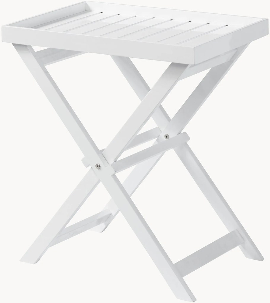 Opvouwbare tuintafel Glossy met verwijderbaar dienblad