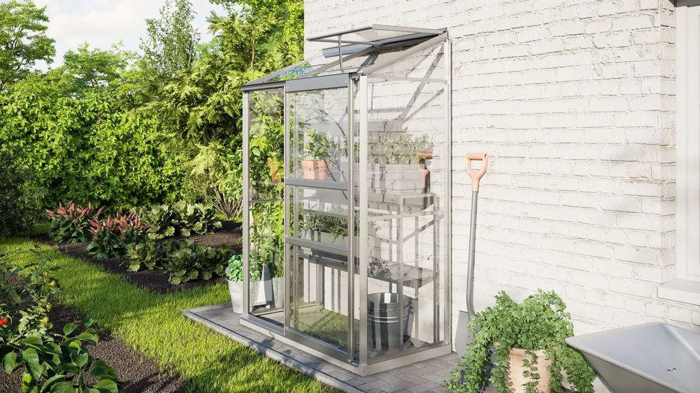 Vitavia Ida muurserre - 0,9m² - Aluminium