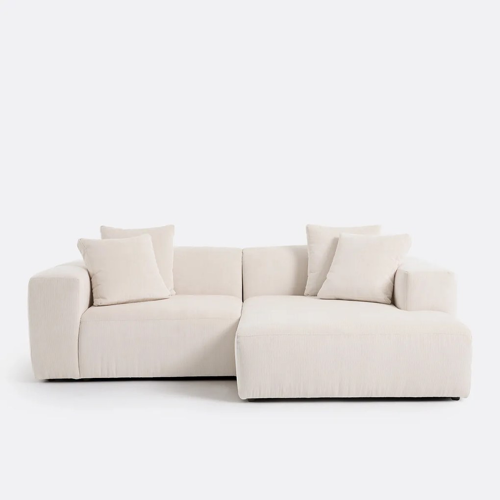 Rechter hoekbank, ribfluweel, Liora