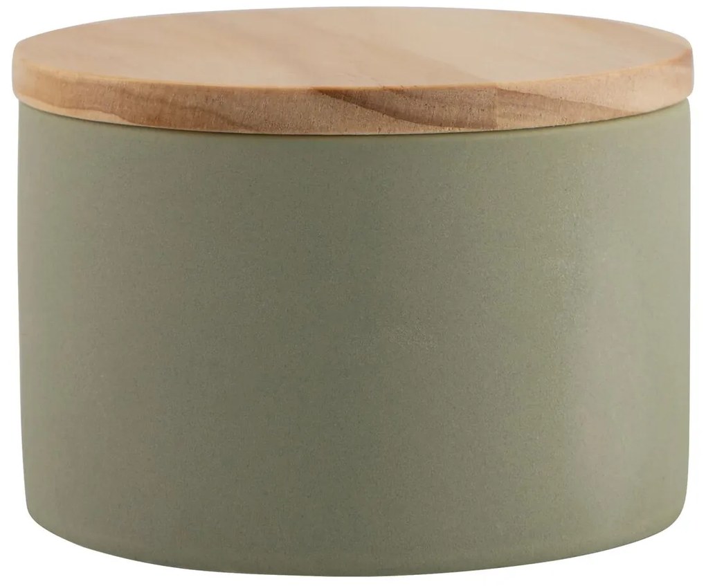 HEMA Kaars Met 3 Lonten In Lichtgroene Pot Ø11x7.5