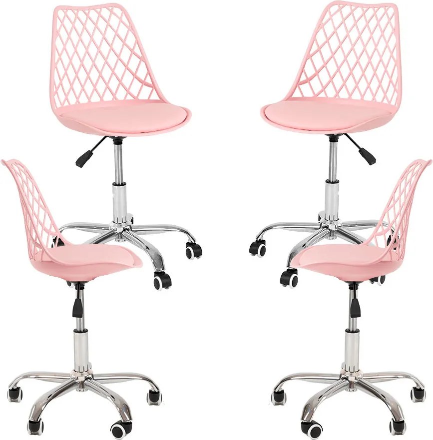 Pak 4 Mima-bureaustoelen in
