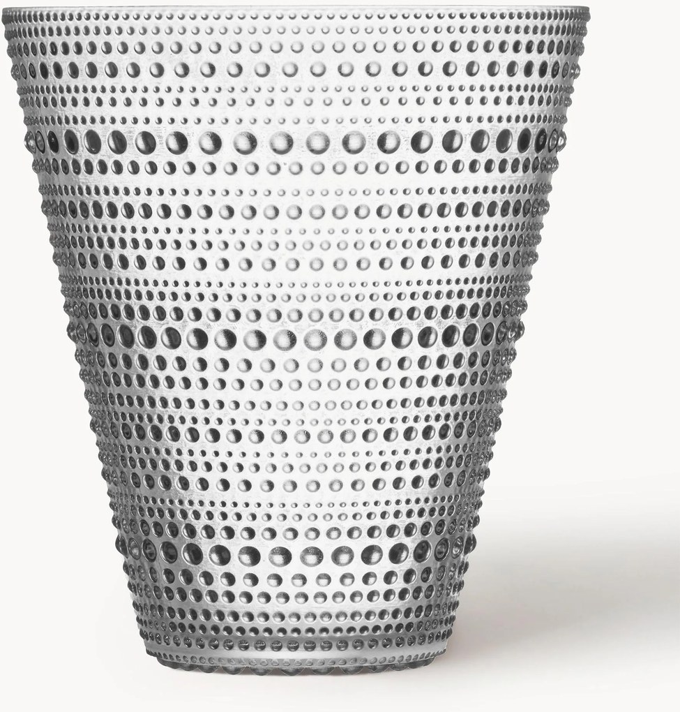 Glazen vaas Kastehelmi, H 15 cm