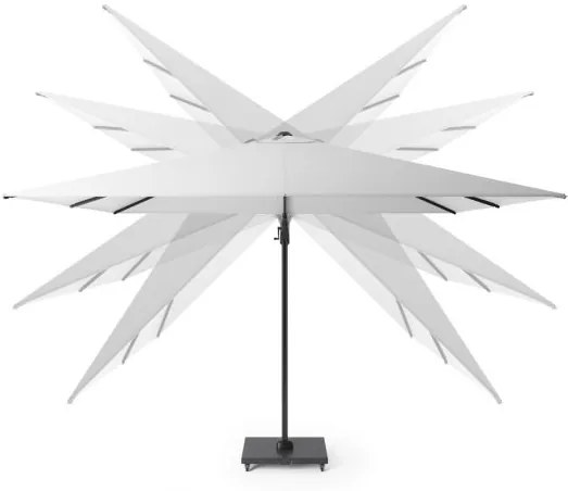 Platinum Challenger Premium T2 3.5x2.6 m - Faded Black met Marbella voet en hoes