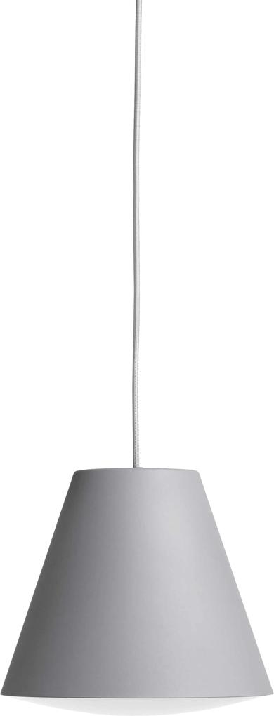 Hay Sinker hanglamp LED small grijs 4 meter snoer