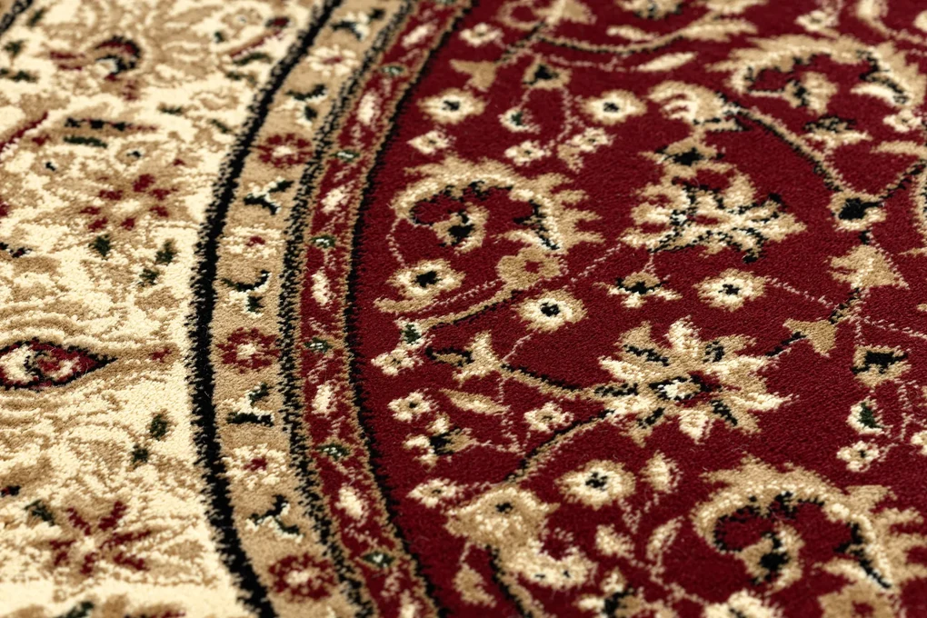 Tapijt ROYAL ADR ROND patroon 521 kastanjebruin