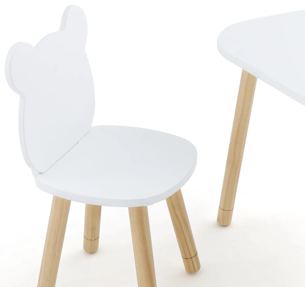 Ensemble kindertafel en 2 stoelen, Ancelme