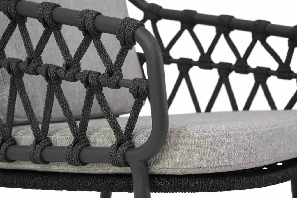 Tuinset 4 personen Rope Grijs 4 Seasons Outdoor Seasons
