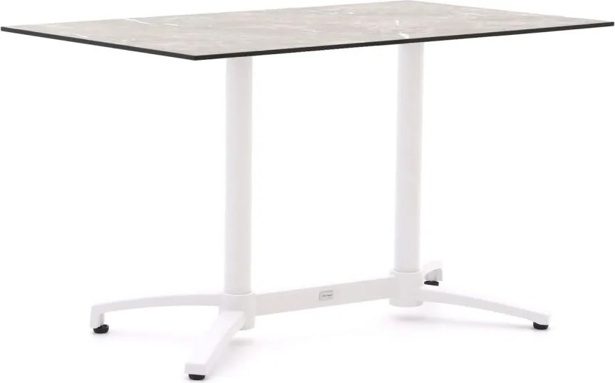 Inklapbare tafel Bellagio  | Vierkant  | Tuintafel Kunststof | 120x70cm | 4 personen | Kees Smit Tuinmeubelen