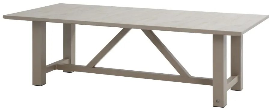 4 Seasons Outdoor | Diva tafel round, taupe  Tuintafel    taupe weerbestendig