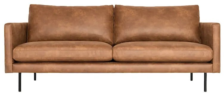 3,5-zits bank Violet | leer Colorado cognac 03 | 2,26 mtr breed