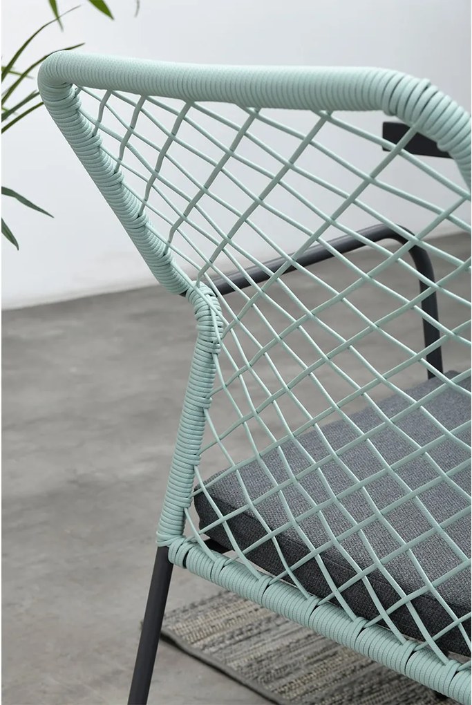 Garden Impressions Ross tuinstoel soft groen - 2 stuks