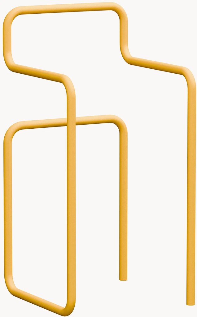 Handgemaakte metalen kledingrek James