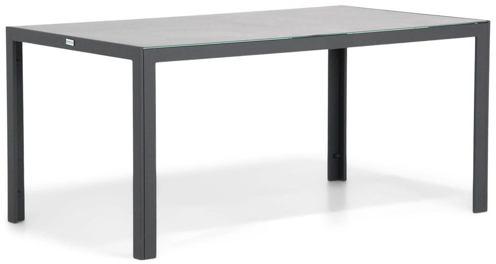 Tuinset 4 personen 160 cm Aluminium Grijs Santika Furniture Santika