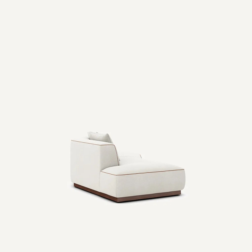 Halve bank links in linnen fluweel, JACOPO