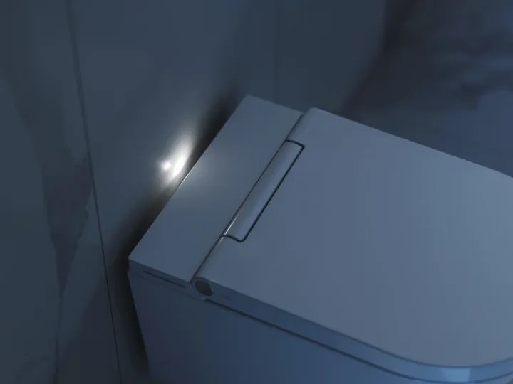 Clou Clever douche wc met turboflush en softclose zitting wit glans