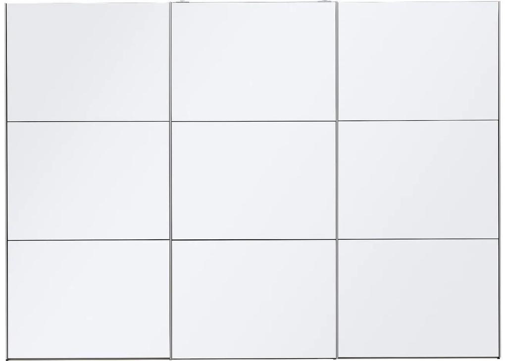 Goossens Kledingkast Easy Storage Sdk, 303 cm breed, 220 cm hoog, 3x 3 paneel glas schuifdeuren