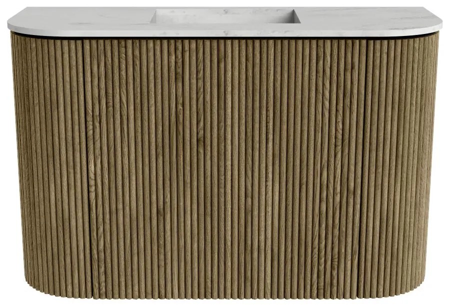 Mondiaz Joya DLux 65cm toiletmeubel ronding links/rechts dusk met wastafel faye midden zonder kraangat opalo
