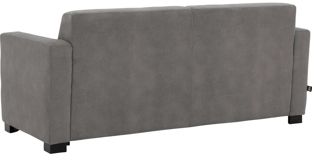 Goossens  My Style grijs, microvezel, 2,5-zits, stijlvol landelijk