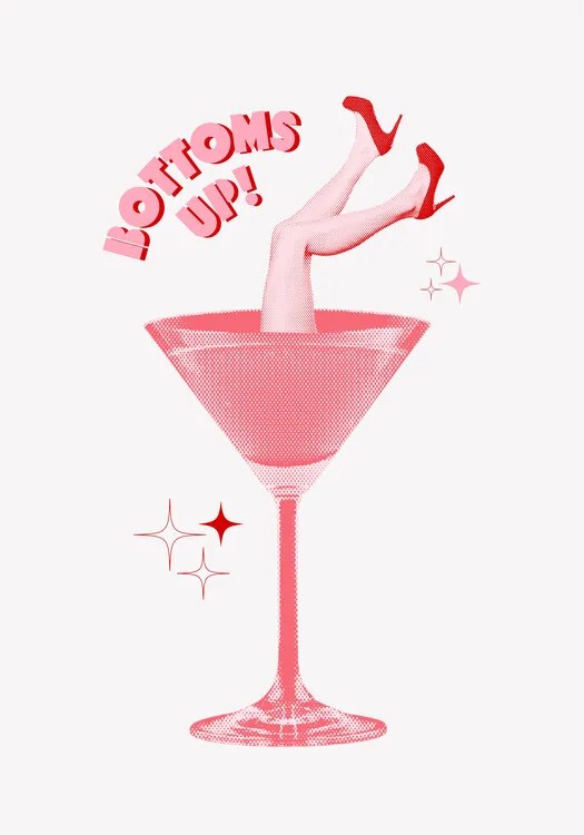 Ilustratie Bottoms up!, Athene Fritsch